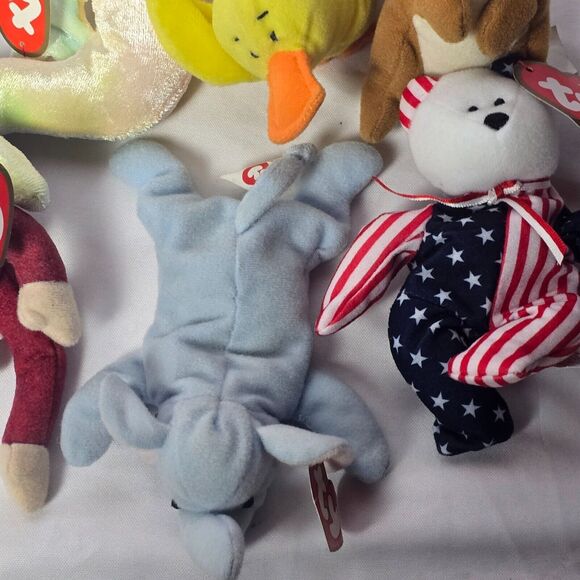 TY Beanie Babies - Huge Lot of 7 Rare Retired McDonalds 1990’s Orig Most W/Tags - Picture 7 of 7